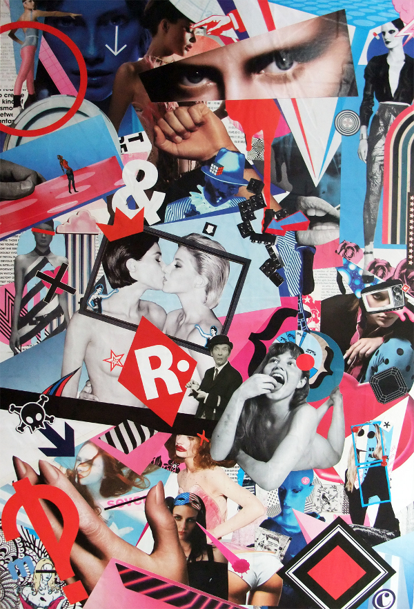 Yet You Still Insist On Blaming Andy | The Collage Art of Joel Lambeth