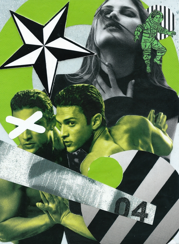 Consumable Goods (Green) | The Collage Art of Joel Lambeth