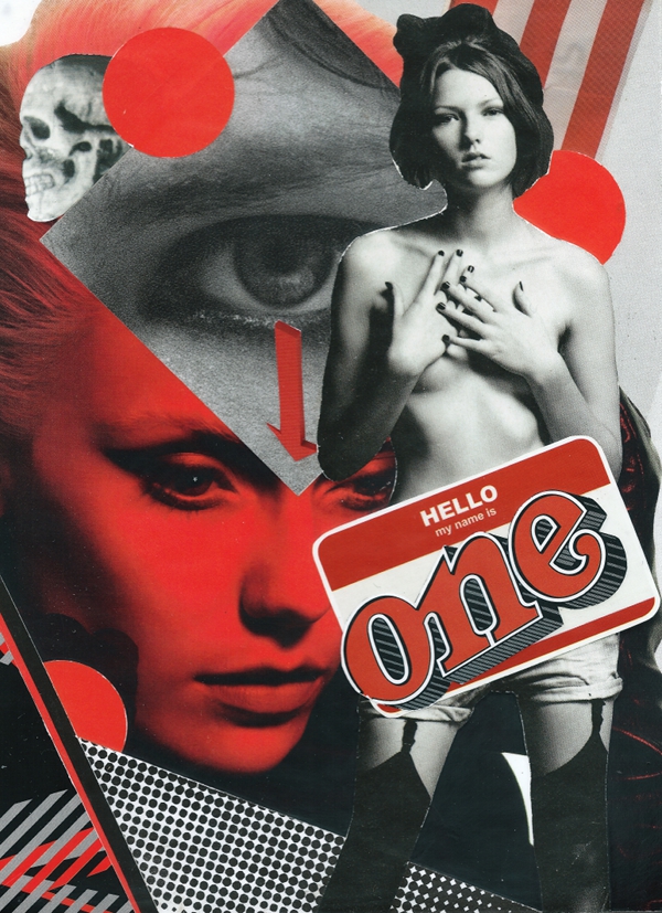 Consumable Goods (Red) | The Collage Art of Joel Lambeth