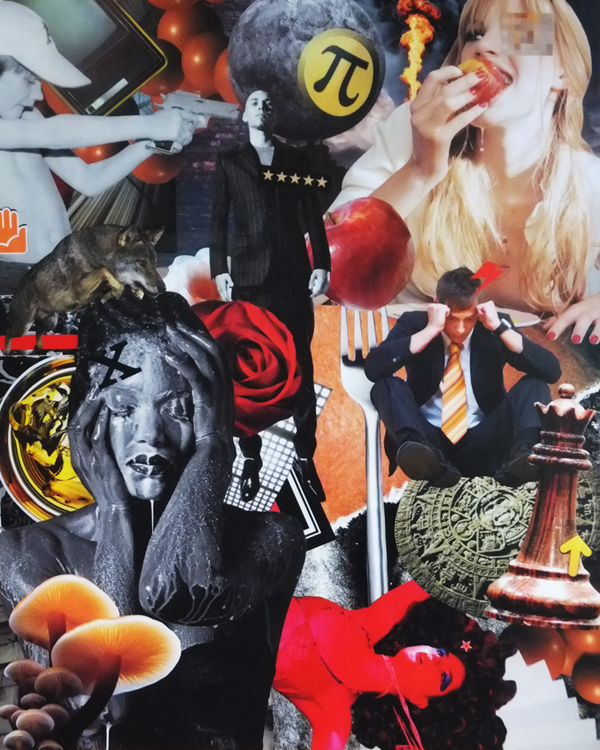 End of Days: Waiting for the Rapture | The Collage Art of Joel Lambeth