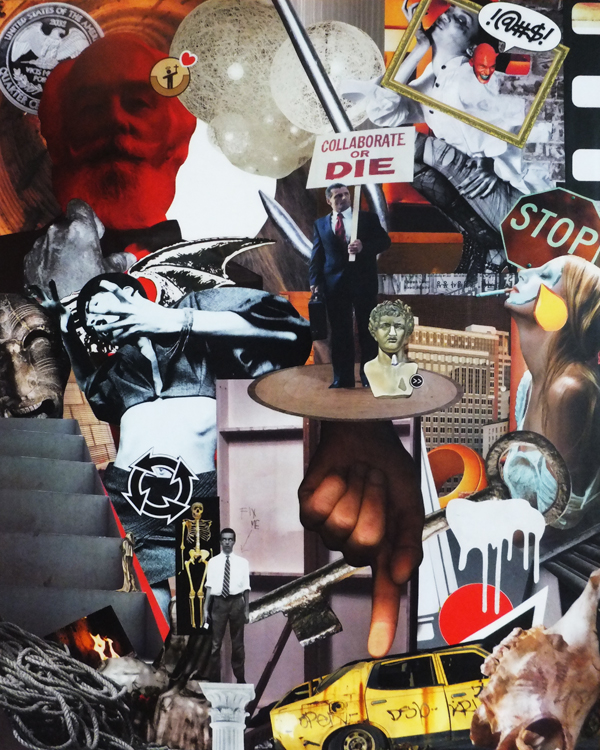 End of Days: When There is No More Room in Hell | The Collage Art of Joel Lambeth